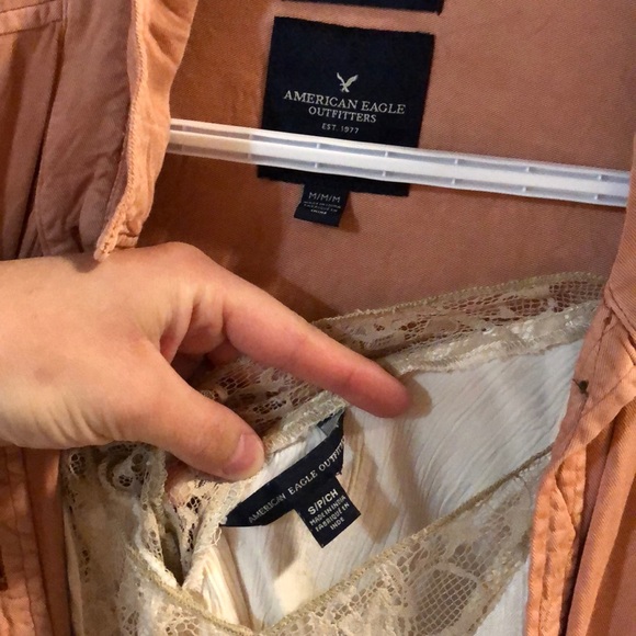 Boyfriend Cover Up with Tank Top - Picture 3 of 3